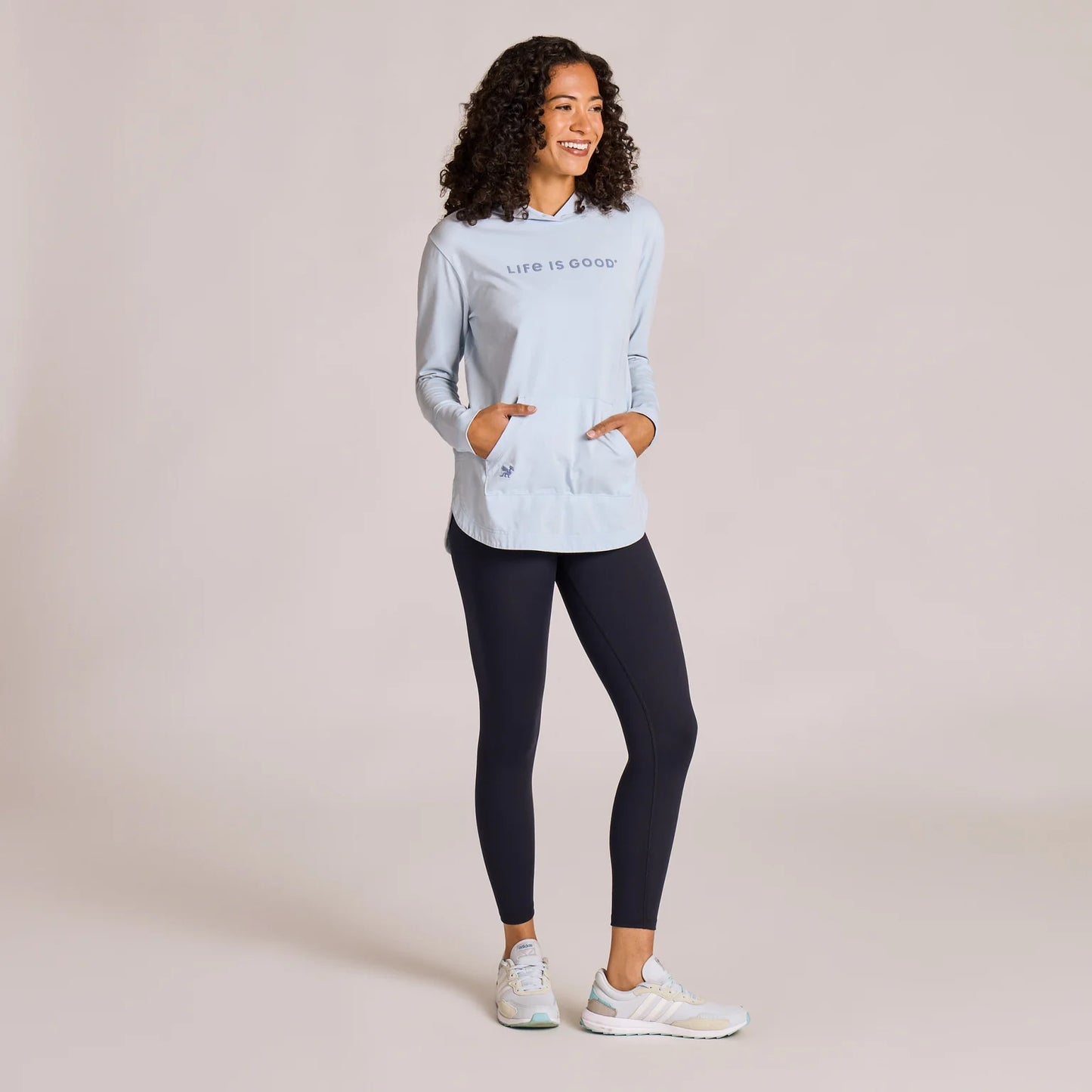 LIFE IS GOOD Crusher-FLEX Hoodie Crafty Tunic Women's