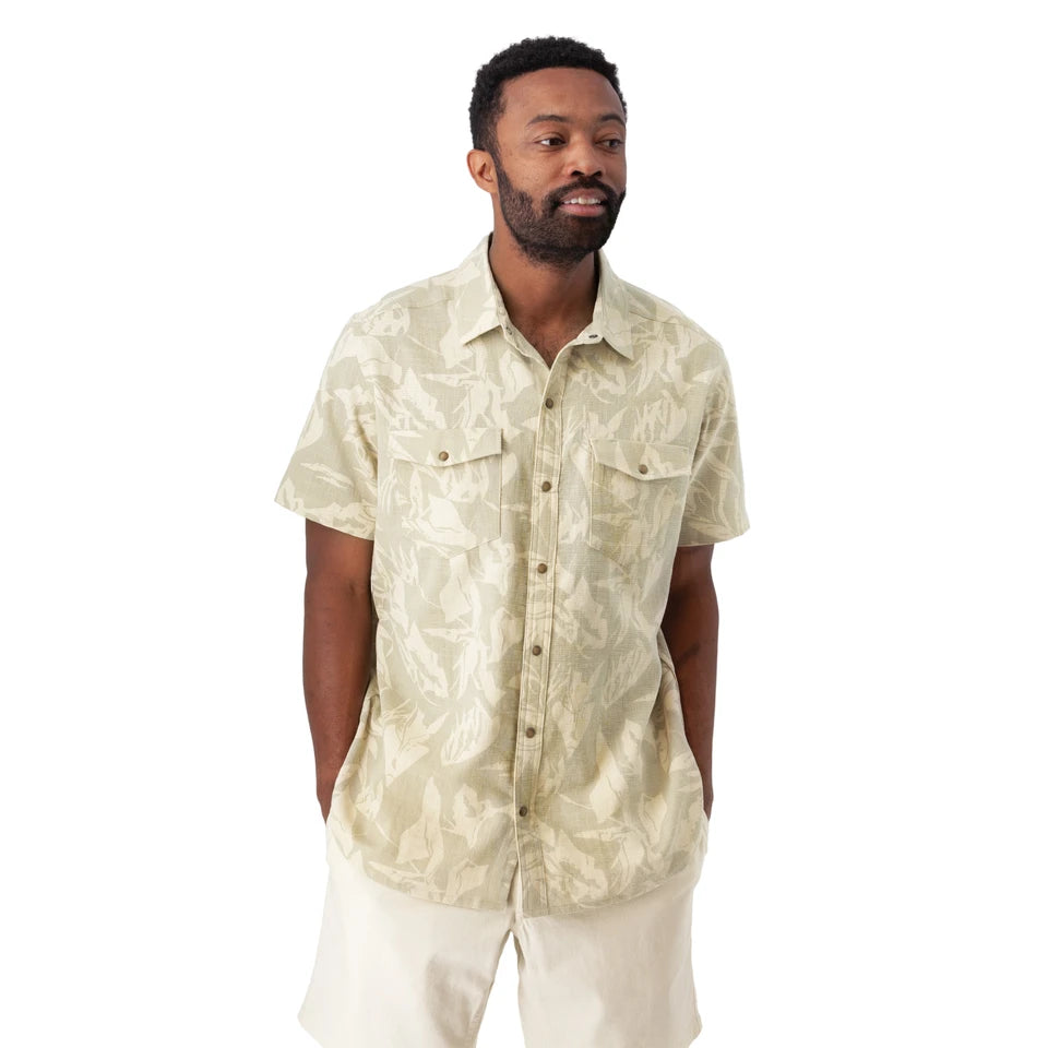 OLD RANCH BRANDS Liam Print Snap Shirt Men's
