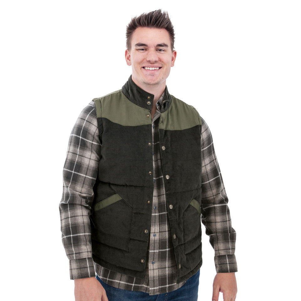 OLD RANCH BRANDS Reese Quilted Cord Vest