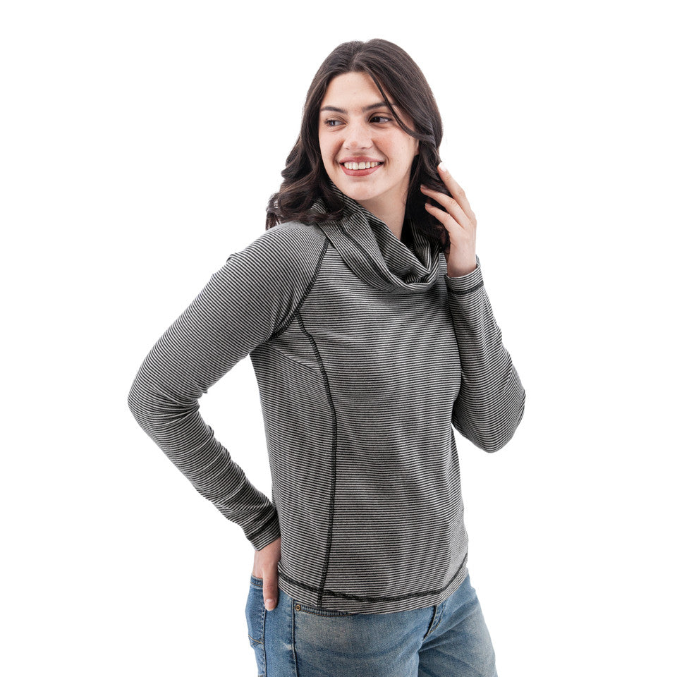 OLD RANCH BRANDS Wrenley Cowl Neck Pullover