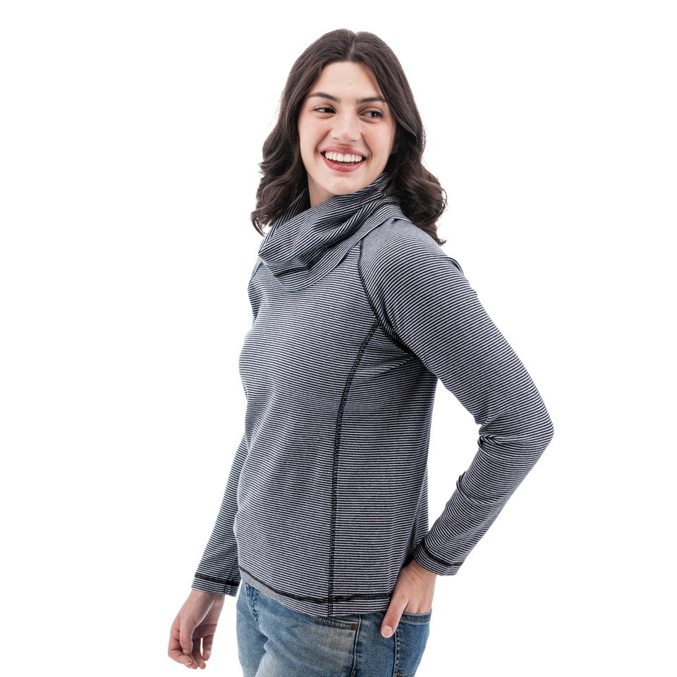 OLD RANCH BRANDS Wrenley Cowl Neck Pullover