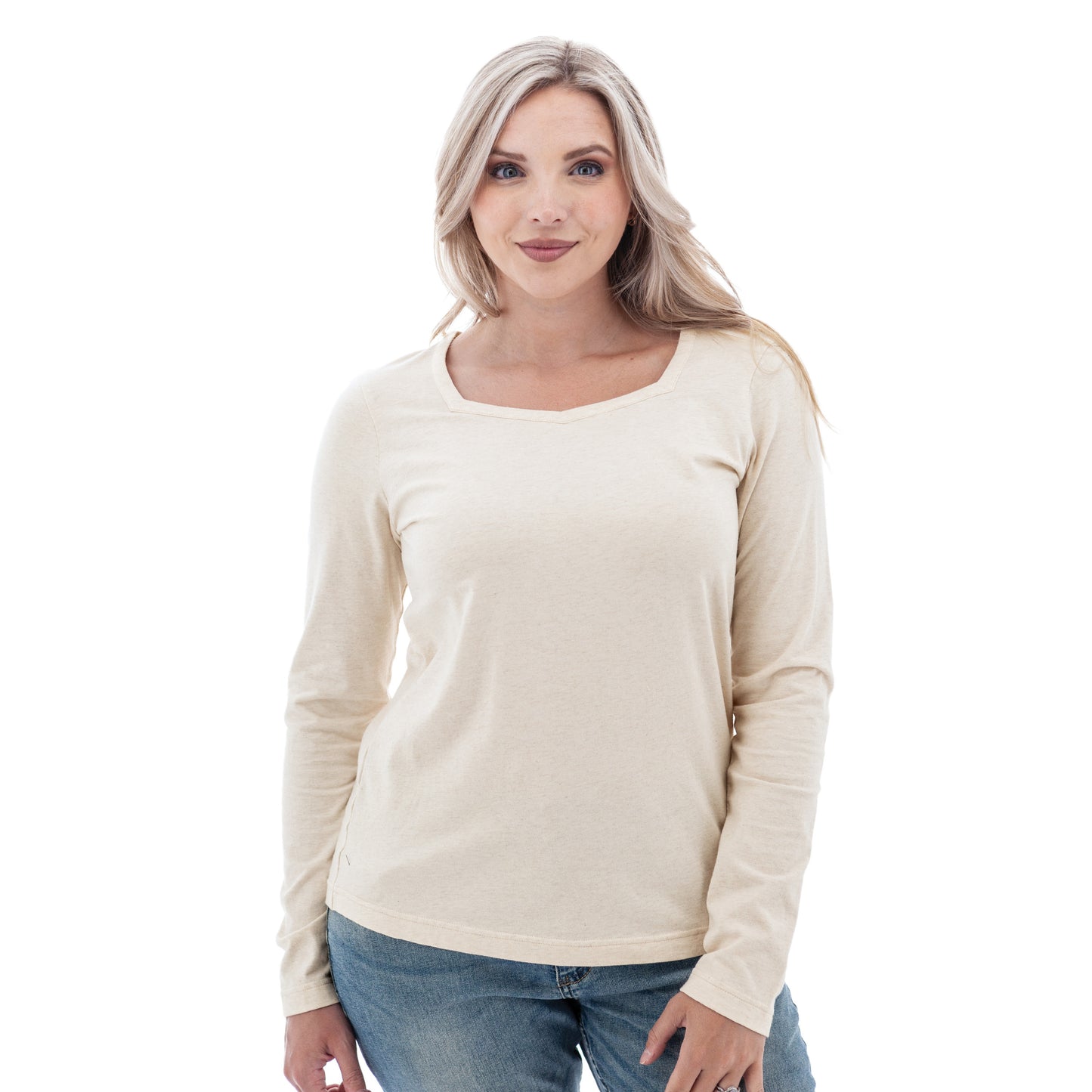 OLD RANCH BRANDS Mai Organic Sweetheart Long Sleeve Tee