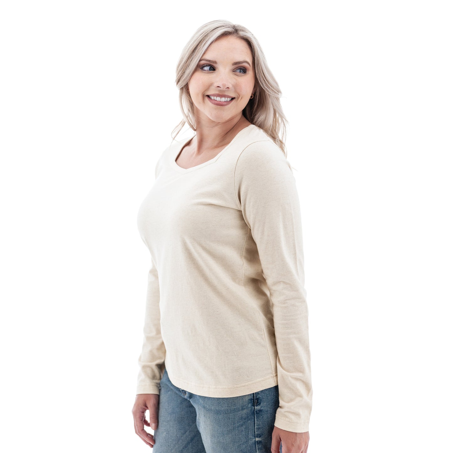 OLD RANCH BRANDS Mai Organic Sweetheart Long Sleeve Tee