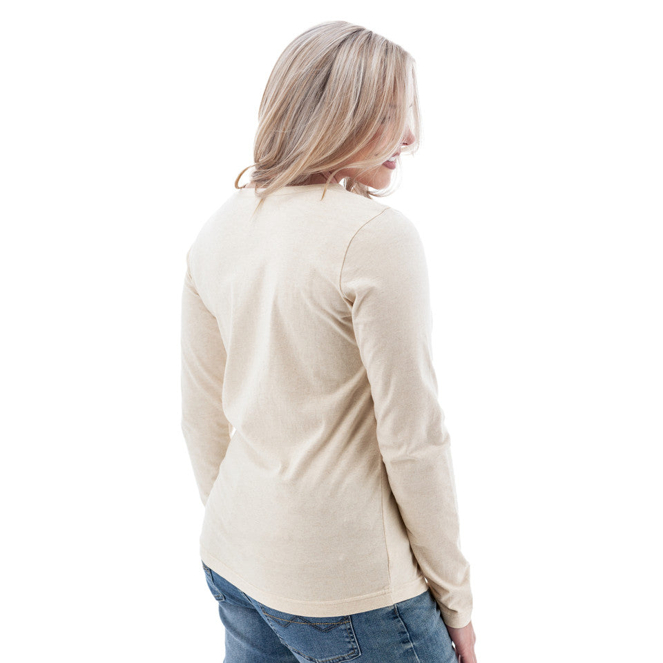 OLD RANCH BRANDS Mai Organic Sweetheart Long Sleeve Tee