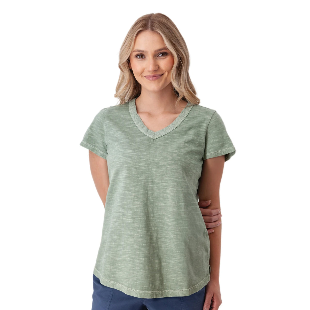 OLD RANCH BRANDS Layla SS Top Women's