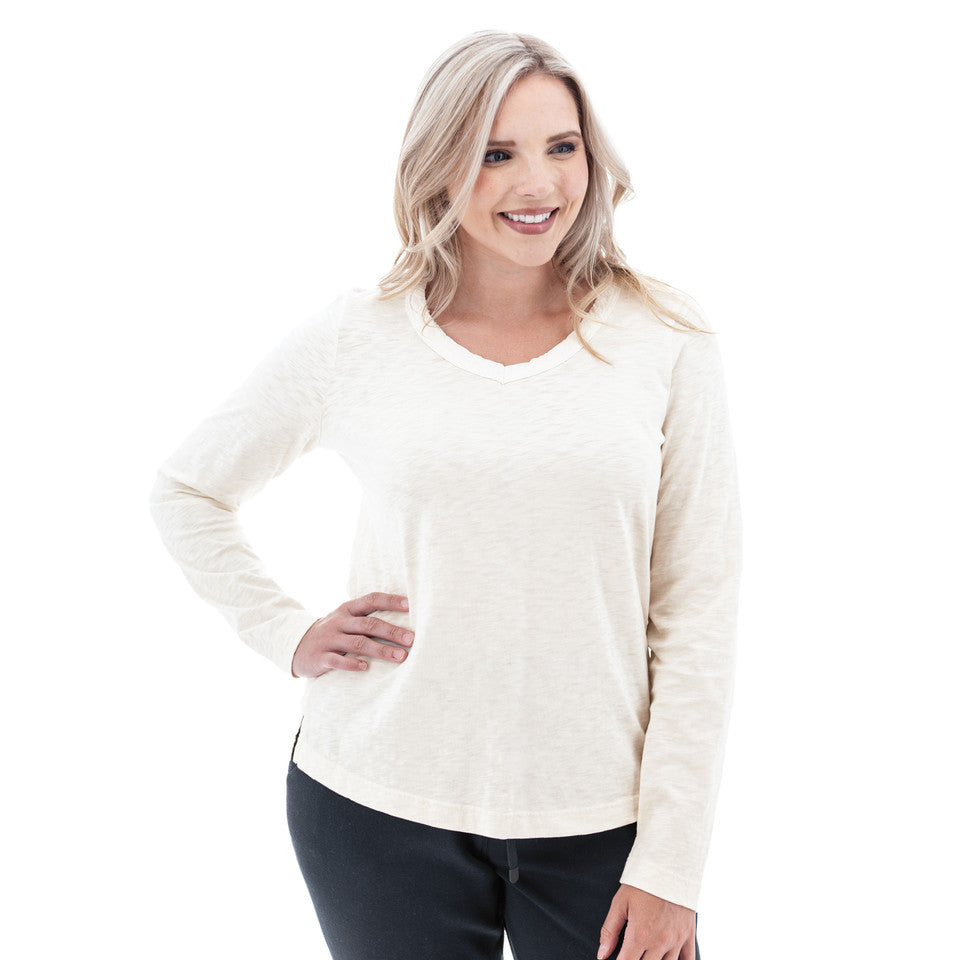 OLD RANCH BRANDS Layla Organic V-Neck Top