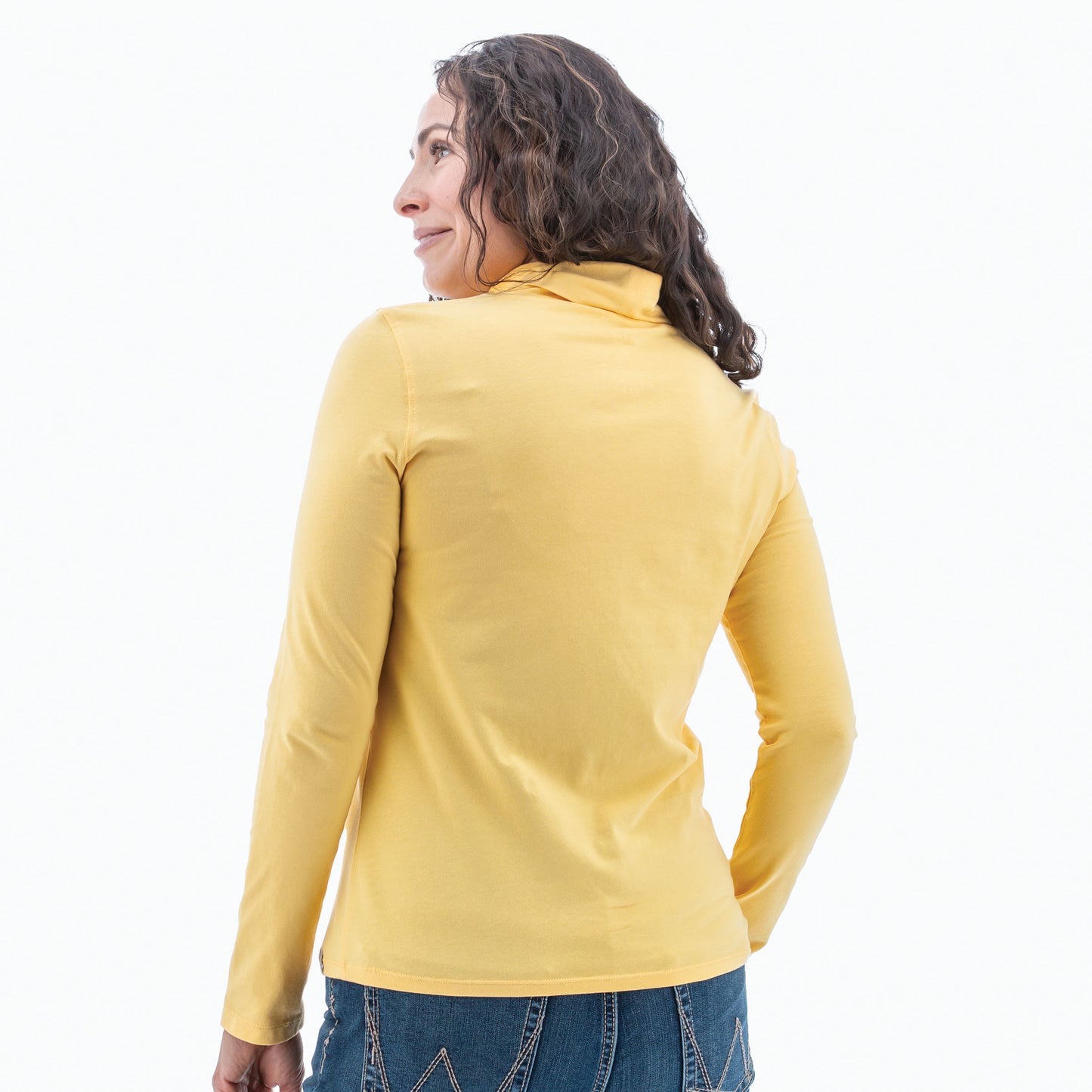 OLD RANCH BRANDS Teton Long Sleeve Turtleneck Top