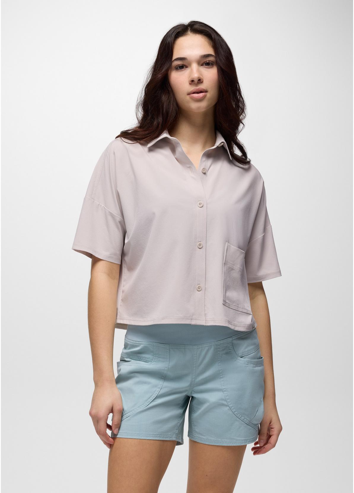 PRANA Railay SS Button Down Women's
