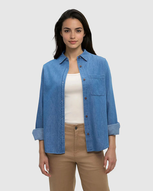 TENTREE Denim Sloan Shirt Women's