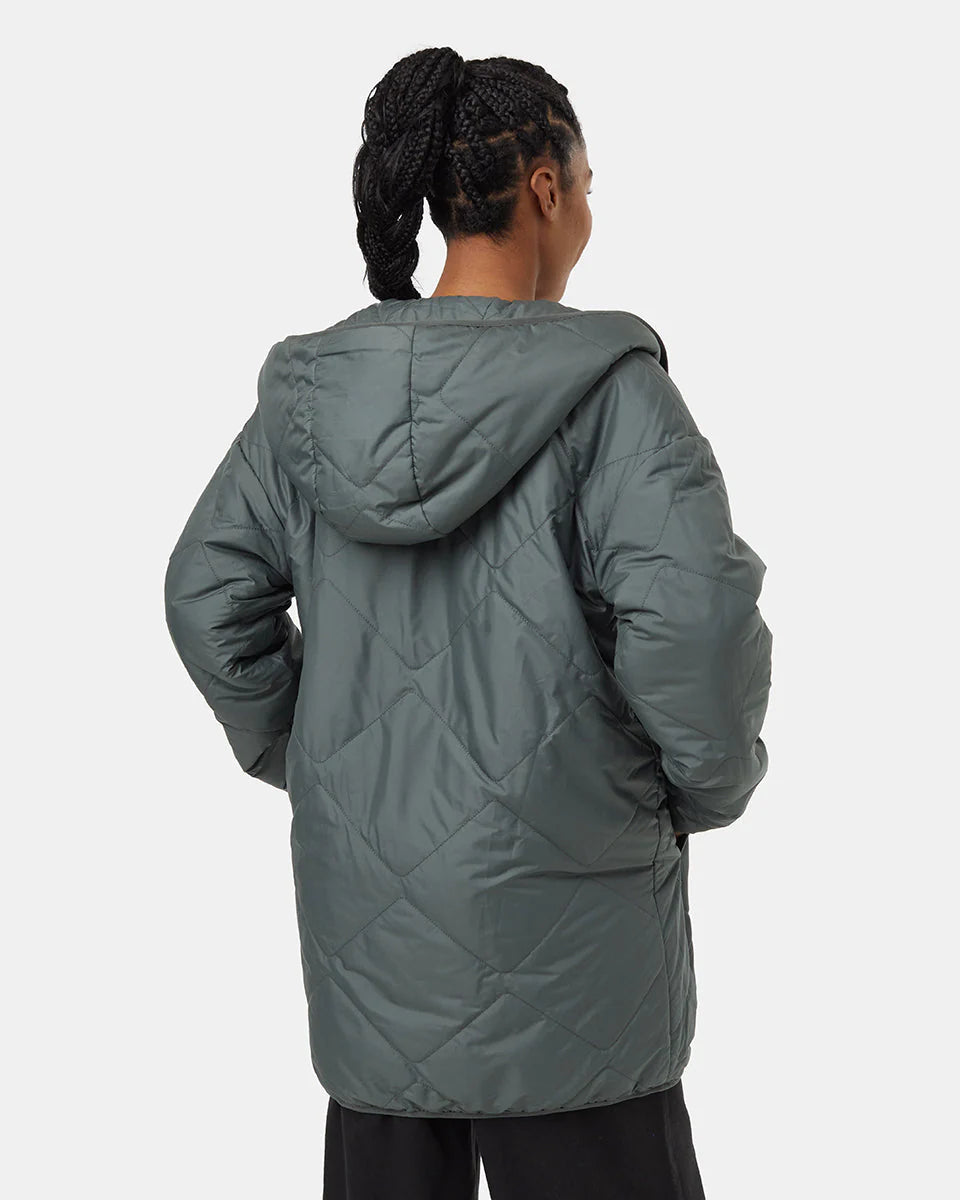 TENTREE Recycled Boucle Reversible Long Jacket Women's