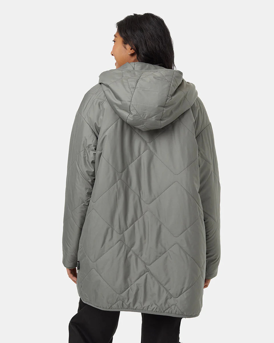 TENTREE Recycled Boucle Reversible Long Jacket Women's