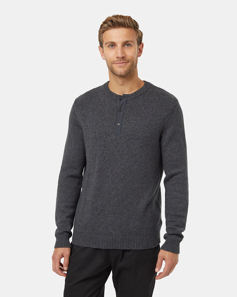 TENTREE Highline Wool Placket Sweater