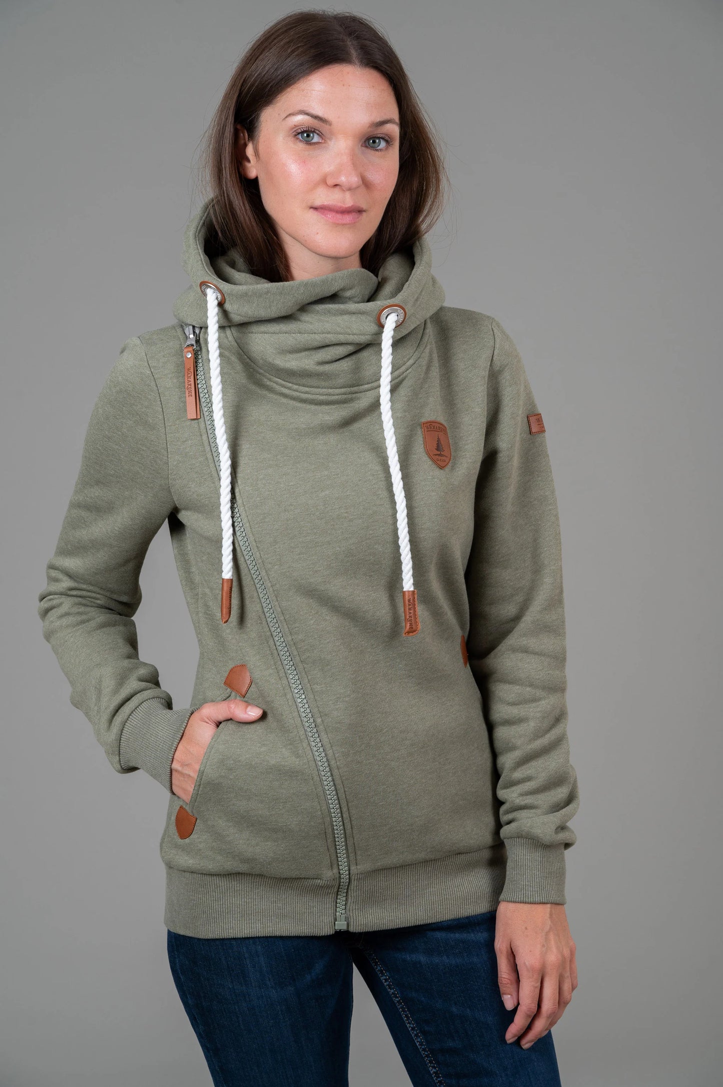 WANAKOME Athena Full Zip Hoodie